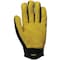 Magid Leather Palm Gloves, Wing Thumb, Yellow, L, 12 PK PGP75TL - alternate 2